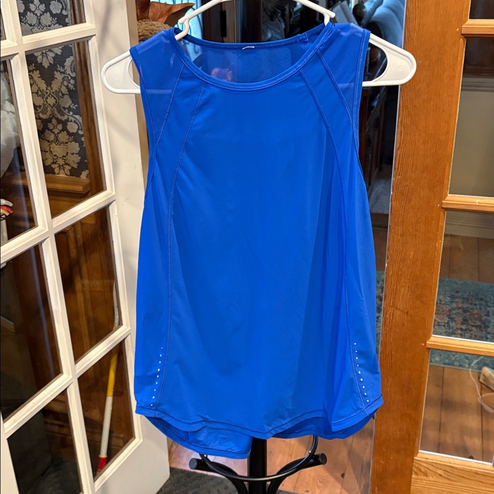 Lululemon Sculpt Tank Top, Blazer Blue Tone, Size 8